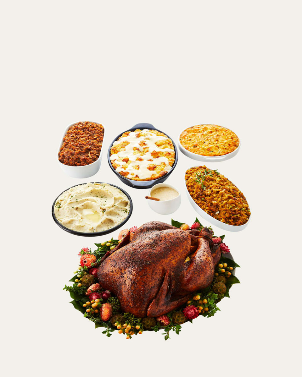 Cajun Fried Turkey Dinner